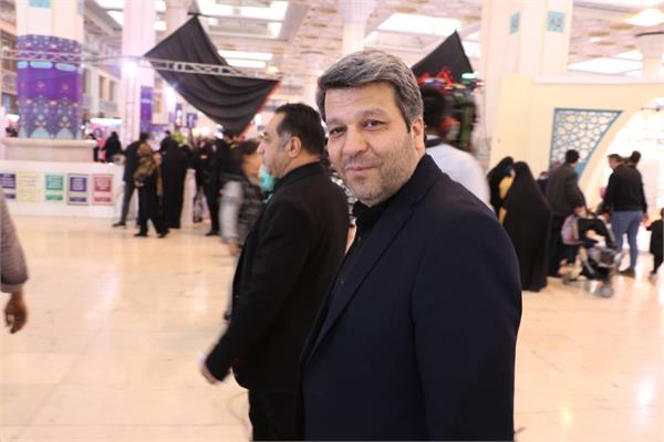 رئیس سازمان سینمایی در نمایشگاه قرآن حضور یافت
