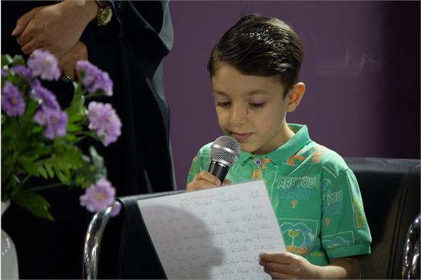 محمد امین ساریجلو کودک ۵ ساله
